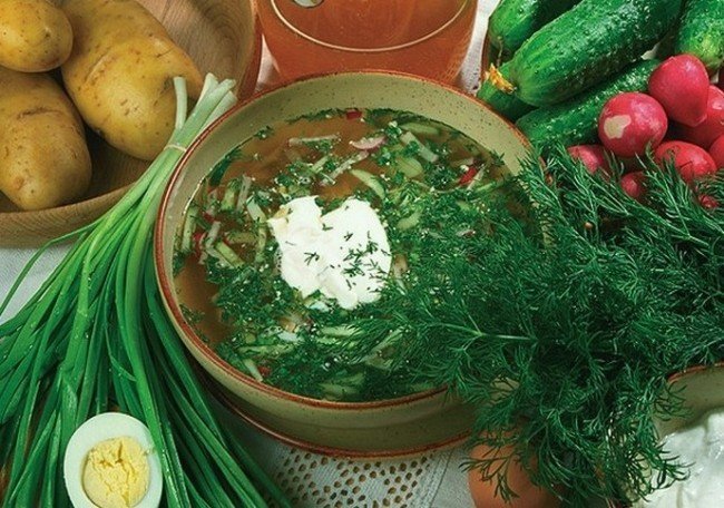 Холодные летние супы: рецепты