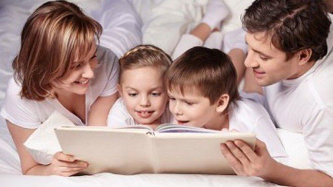 чтение всей семьей