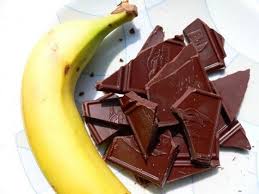 Банан и шоколад