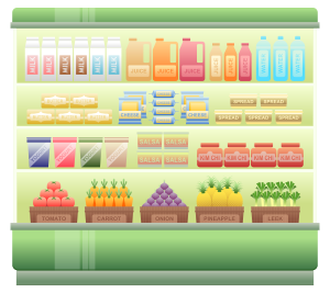 супермаркет и продукты