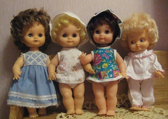 старые немецкие куклы