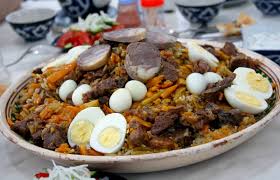 плов с кунжутным маслом
