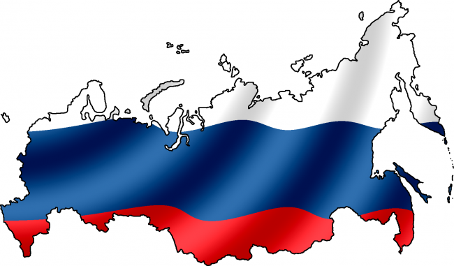 Россия, карта России