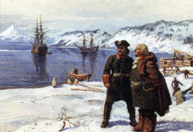 русские мореплаватели в Берингии
